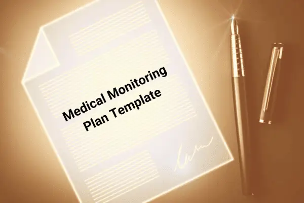 Medical Monitoring Plan Template